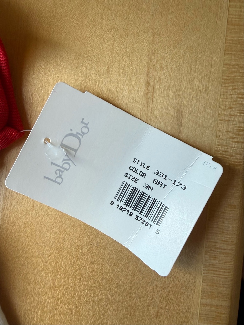 Vintage Baby Dior Onesie (new with tags!) - Picture 4 of 8